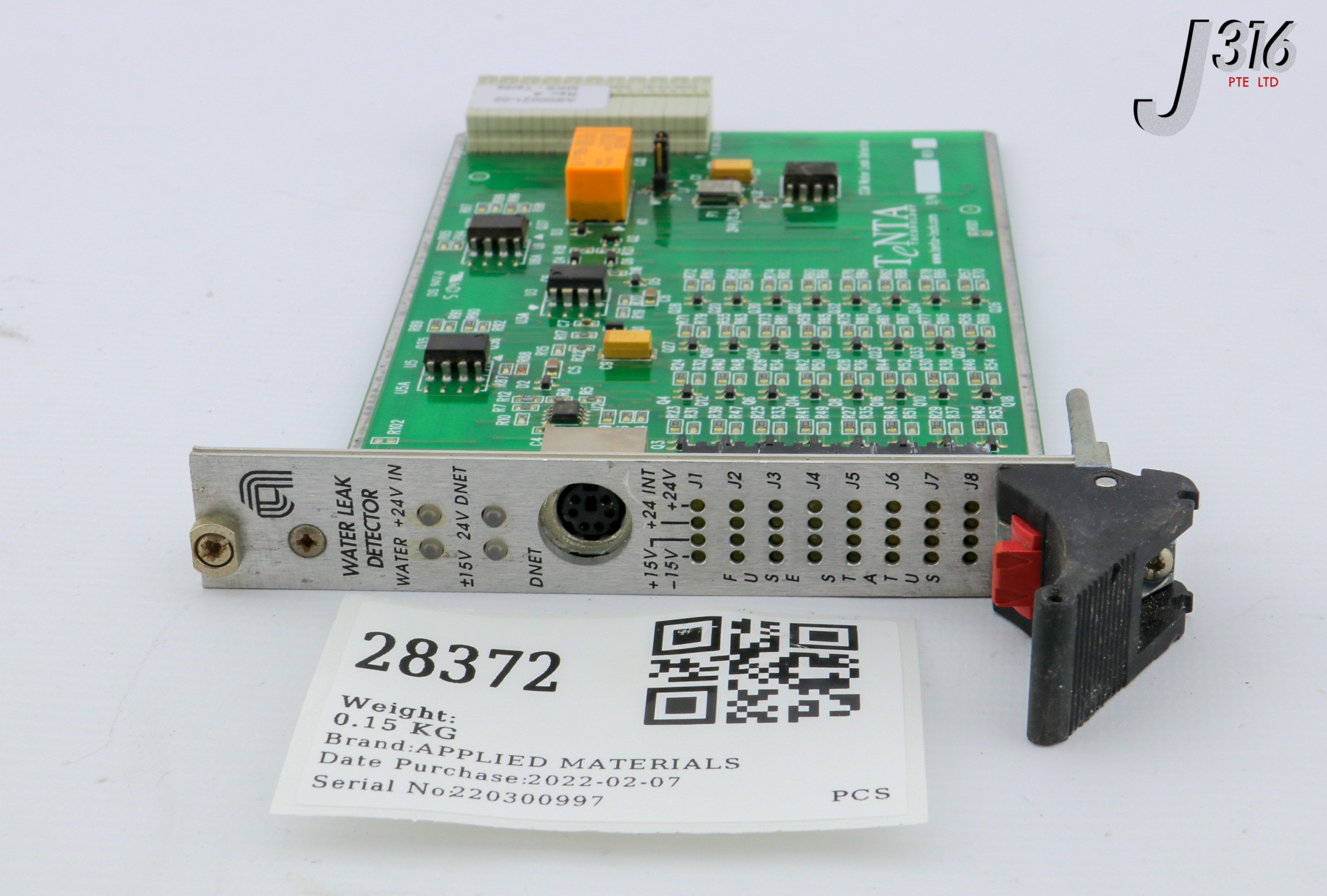 28372 APPLIED MATERIALS PCB, WATER LEAK DECTR CCM - MARK III 0190